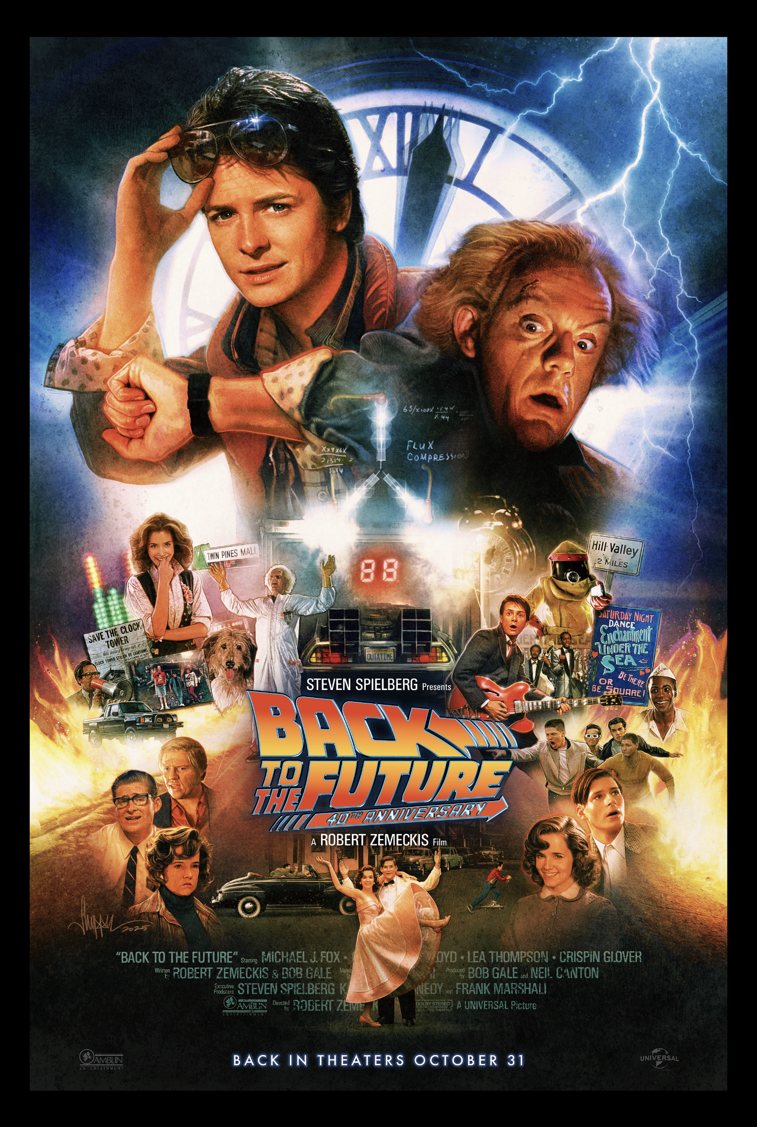 Back to the Future 40th Anniversary — PAUL SHIPPER STUDIO